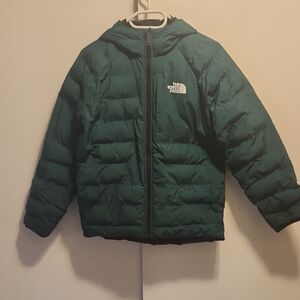 The North Face Kids Teal Puffer Jacket